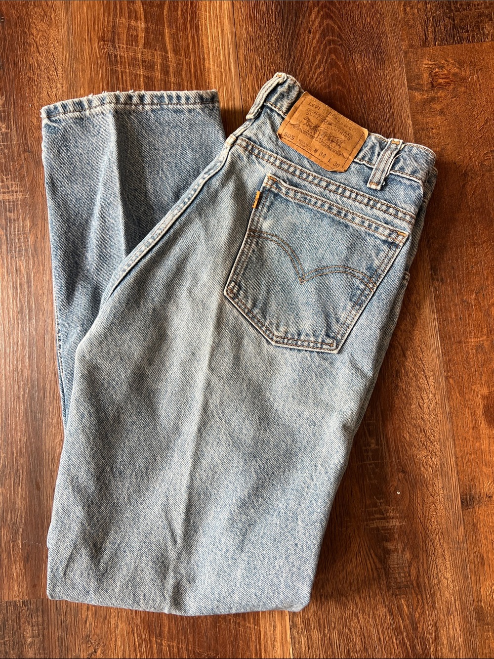 VTG Levis orange tab 550 80’s or 90’s jeans 32x29